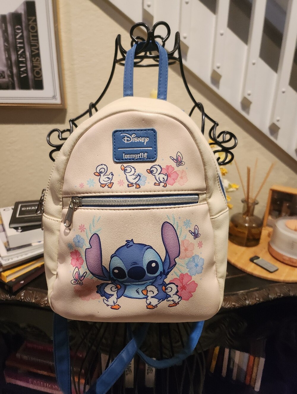Loungefly Disney Lilo & Stitch Stitch With Ducks Mini Backpack